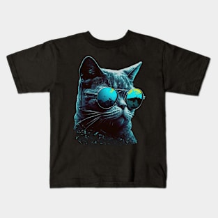 cool cat Kids T-Shirt